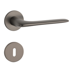 Klika na dveře AS - VIOLA - R 5S T - Titan