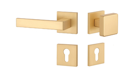 Klika na dveře AT - SULLA - HR 7S OLS - Mosaz broušená