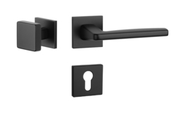 Klika na dveře AT - ERBA - HR 7S BS - Černá matná