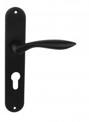 Klika na dveře BA - CLAUDIA - S BS - Černá matná