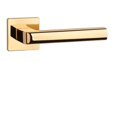 Klika na dveře AS - SALICE - HR 5S OLV - Mosaz leštěná lakovaná