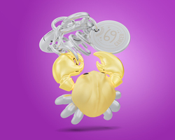 MTM353-01 MTM - KLÍČENKA - Zvěrokruh - Rak