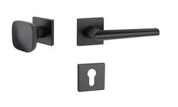 Klika na dveře AS - JASMINA - HR 7S BS - Černá matná