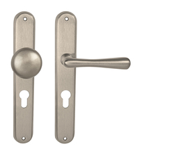 Klika na dveře NI - ELEGANT ONS - Nikl broušený