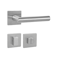 Klika na dveře MP - FAVORIT - HR 3SM BN - Broušená nerez