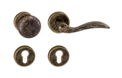 Klika na dveře TI - LEA - R 1948 OBA - Antik bronz (46)