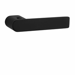 Klika na dveře ASG - SORELLA - RT s uzamykáním BS - Černá matná