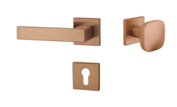 Klika na dveře AS - PINA - HR 7S CUM PVD - Měď matná PVD