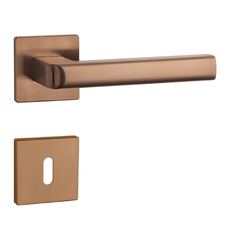 Klika na dveře AS - SALICE - HR 5S CUM PVD - Měď matná PVD