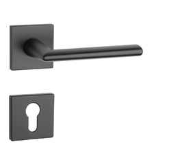 Klika na dveře AT - PRIMULA - HR 7S BS - Černá matná