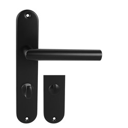 Klika na dveře MP - FAVORIT - SO BS - Černá matná