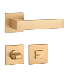 Klika na dveře AS - PINA - HR 7S OLS - Mosaz broušená