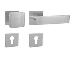 Klika na dveře MP - APOLO - HR 3SM BN - Broušená nerez