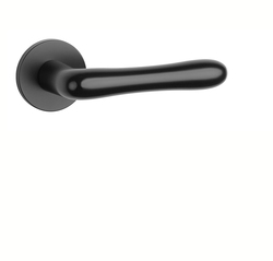 Klika na dveře AT - CYNIA - R 7S BS - Černá matná