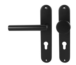 Klika na dveře MP - FAVORIT - SO BS - Černá matná