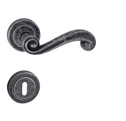 Klika na dveře TI - CARLA - R 738 OGA - Antik šedá (47)