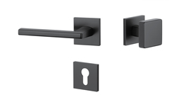 Klika na dveře AT - PYROLA - HR 7S BS - Černá matná