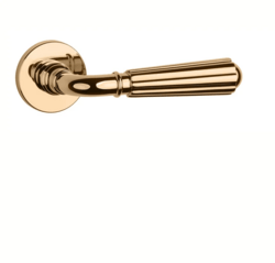 Klika na dveře AS - UTRICA - R 7S OLV PVD - Mosaz leštěná lakovaná PVD