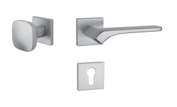 Klika na dveře AS - BERGENIA - HR 7S OCS - Chrom broušený