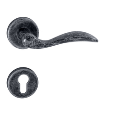 Klika na dveře TI - LEA - R 1948 OGA - Antik šedá (47)