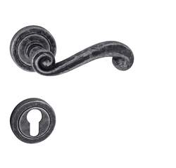 Klika na dveře TI - CARLA - R 738 OGA - Antik šedá (47)