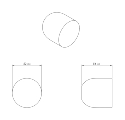 VM - LUI - KOULE WS - Bílá matná (49)