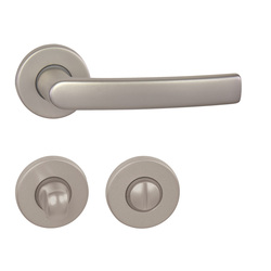 Klika na dveře BA - MIRA - R F8 - Nikl matný