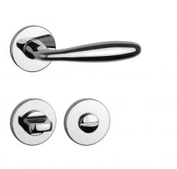 Klika na dveře AT - VERBENA - R 7S OC - Chrom lesklý