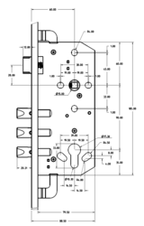 ATZ - ZÁMEK 7-BODOVÝ PZ 90 Stříbrná