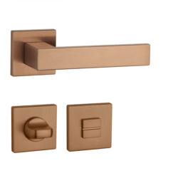 Klika na dveře AS - PINA - HR 7S CUM PVD - Měď matná PVD