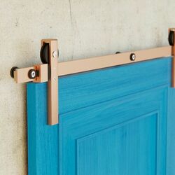 Posuvný systém na dřevěné dveře JNF - PS CHARRIOT 1700 SYSTÉM NA DŘEVO IN.15.903.B Bronz matný