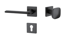 Klika na dveře AS - LILA - HR 7S BS - Černá matná