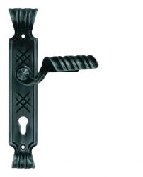 Zpevněné kování SRA - NÜRNBERG Kovaná šedočerná