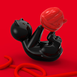 MTM189-03 MTM - KLÍČENKA - Kočka černá