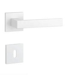 Klika na dveře AT - SULLA - HR 7S WS - Bílá matná