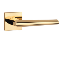 Klika na dveře AS - JASMINA - HR 7S OLV - Mosaz leštěná lakovaná