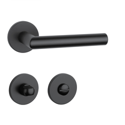 Klika na dveře AT - ARABIS - R 7S BS - Černá matná