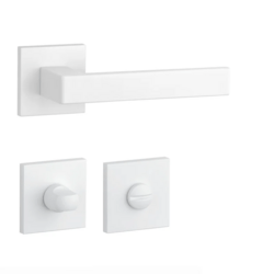 Klika na dveře AT - SULLA - HR 7S WS - Bílá matná