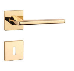 Klika na dveře AS - SETIA - HR 5S OLV - Mosaz leštěná lakovaná