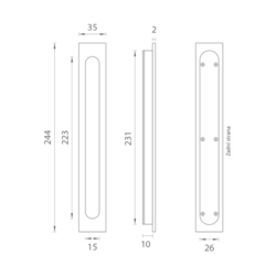 AS - Mušle - 239 OLS - Mosaz broušená