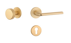 Klika na dveře AT - OLEANDRO - R 7S OLS - Mosaz broušená