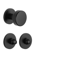 Koule na dveře AT - KOULE RUTA - R 7S BS - Černá matná