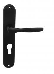 Klika na dveře BA - LUXOR - S BS - Černá matná