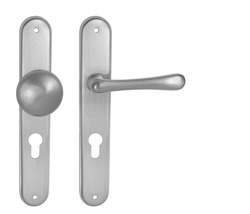 Klika na dveře MP - ELEGANT OCS - Chrom broušený