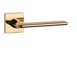 Klika na dveře AS - LILA - HR 7S OLV - Mosaz leštěná lakovaná