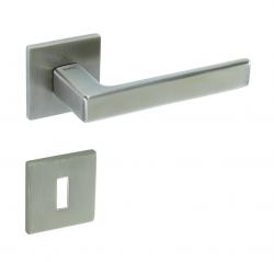 Klika na dveře TI - SONIA - HR 3095Q 5S ONS PVD - Nikl broušený PVD (163)