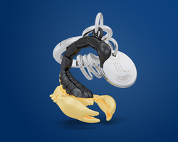 MTM357-01 MTM - KLÍČENKA - Zvěrokruh - Štír