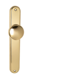 NI - ELEGANT - KOULE na štítu OLV - Mosaz leštěná lakovaná