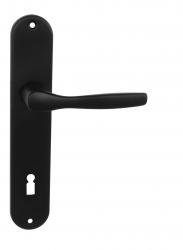 Klika na dveře BA - LUXOR - S BS - Černá matná