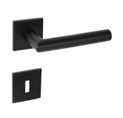 Klika na dveře TI - FAVORIT - HR 4002 5SQ T1 BS - Černá matná (153)